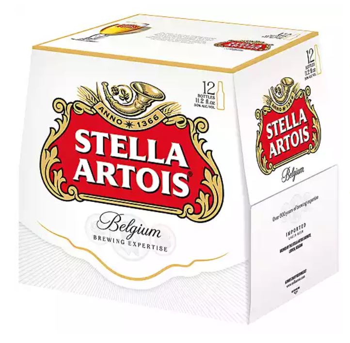 Stella Artois (12 PKB 12 Oz)