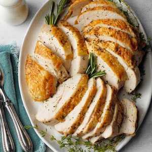 Roasted Turkey  (serves 10 people)